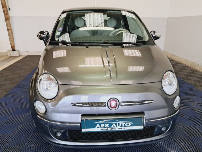 Fiat 500 1.2 8V 69 ch Lounge Gris de 2015