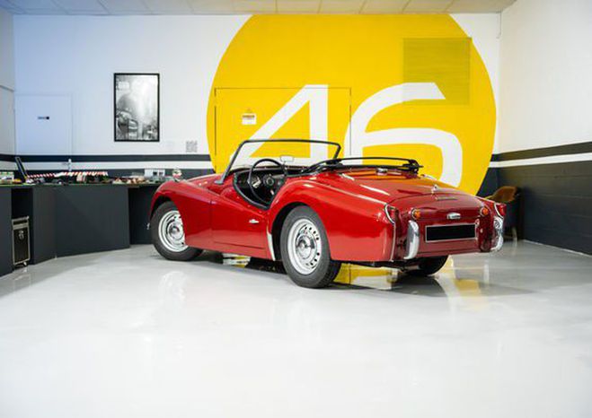 Triumph TR3  Blanche de 1959