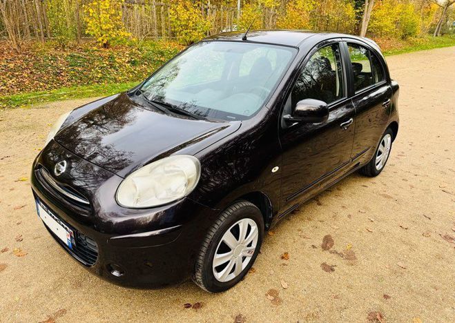 Nissan Micra 1.2 80ch Visia 4 CV Noir de 2011