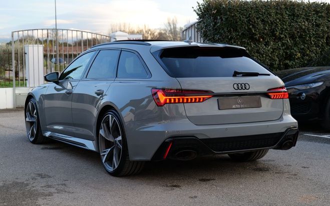 Audi RS6 c8 4.0 v8 600 ch gris nardo 1er mains fr Gris de 2021