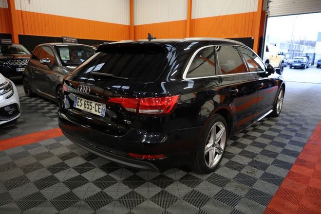 Audi A4 AVANT 2.0 TDI 150CH S LINE S TRONIC 7 Noir de 2017