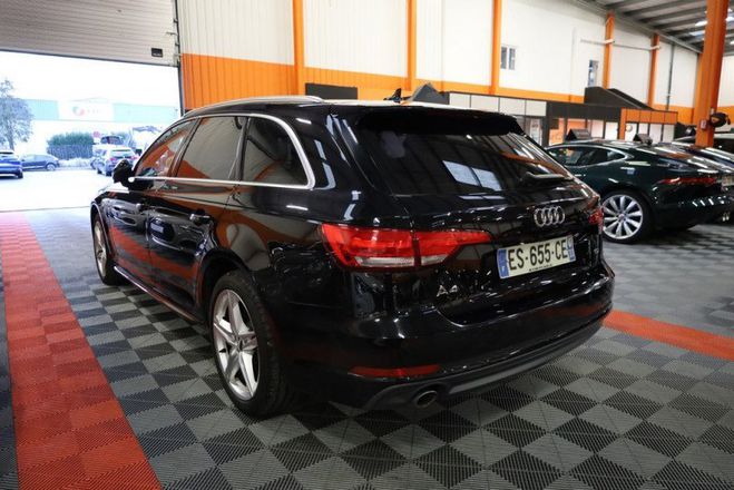 Audi A4 AVANT 2.0 TDI 150CH S LINE S TRONIC 7 Noir de 2017