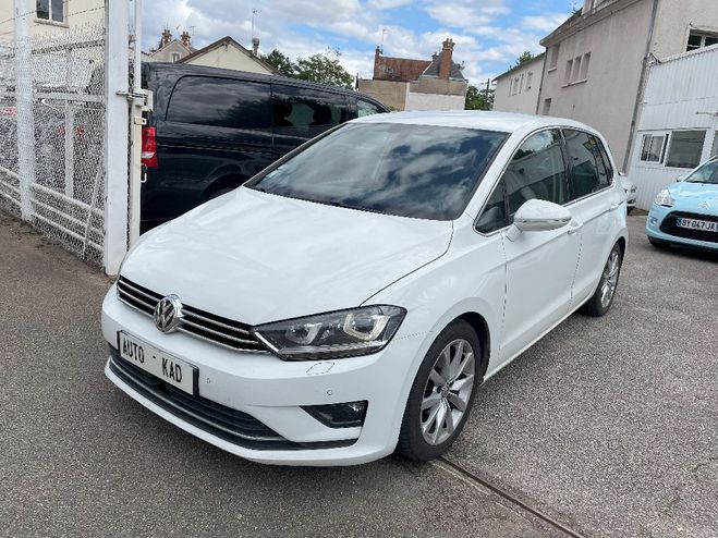 Volkswagen Golf Sportsvan 1.4 TSI 150 BMT DSG7 Carat Blanc de 2017