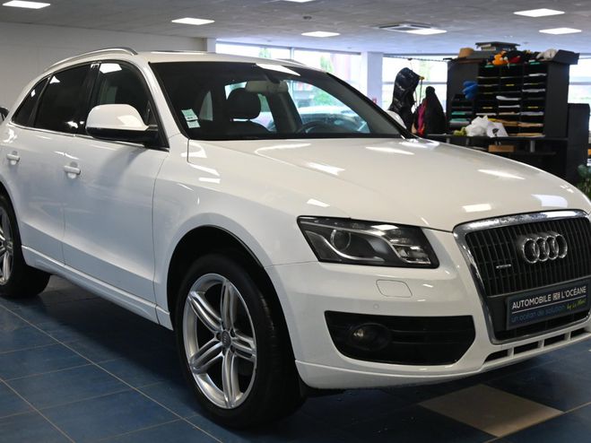 Audi Q5 2.0 TDI 170 DPF Quattro Avus S tronic 7 Blanc de 2012
