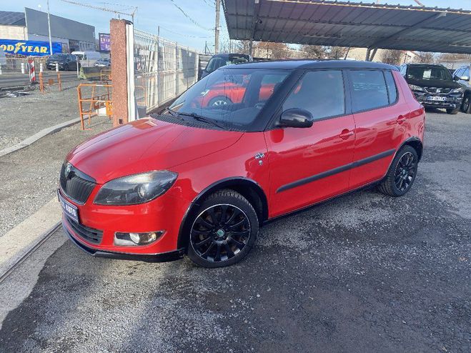 Skoda Fabia 1.6 TDI 90 CR Monte Carlo Rouge de 2012