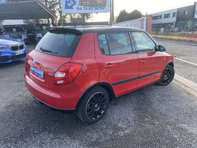 Skoda Fabia 1.6 TDI 90 CR Monte Carlo Rouge de 2012