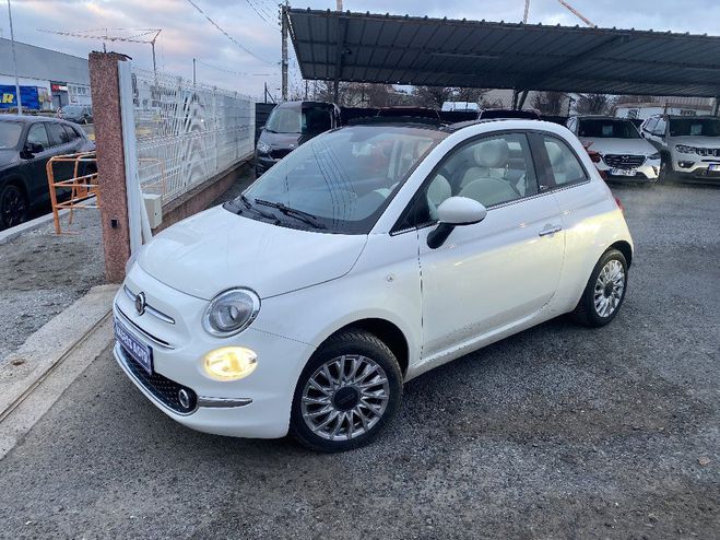 Fiat 500 C 0.9 85 ch TwinAir Lounge Blanche de 2017