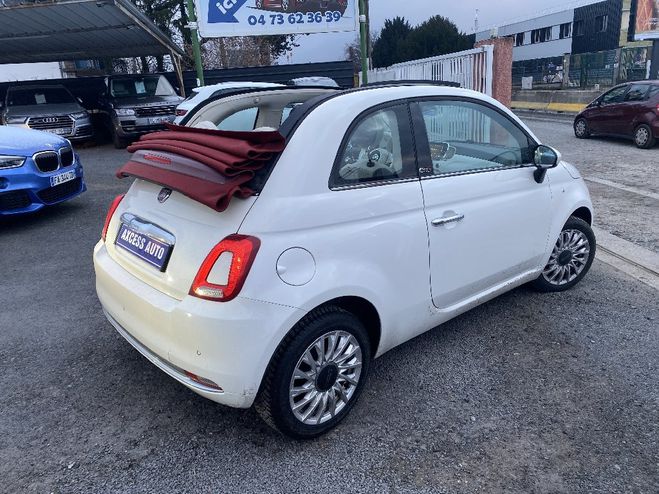 Fiat 500 C 0.9 85 ch TwinAir Lounge Blanche de 2017
