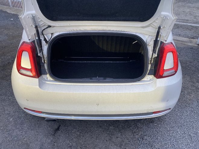 Fiat 500 C 0.9 85 ch TwinAir Lounge Blanche de 2017