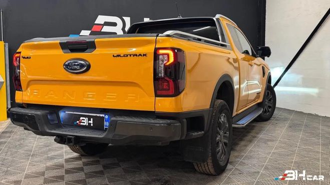 Ford Ranger SUPER CABINE 2.0 ECOBLUE 205 WILDTRAK E- Jaune de 2024