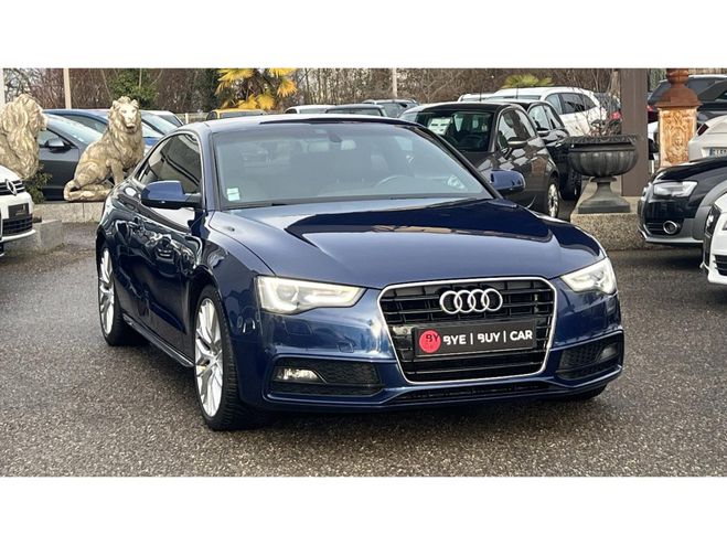 Audi A5 2.0 TDI - 190 COUPE S Line - ENTRETIEN C SCUBA BLUE de 2016