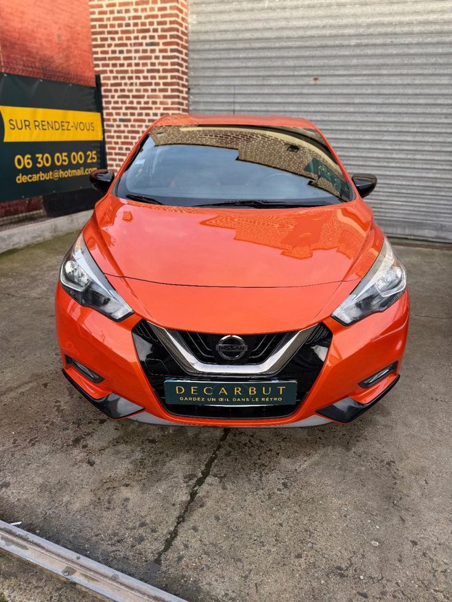 Nissan Micra v 0.9 IG-T 90ch Tekna �dition bose Orange de 2017