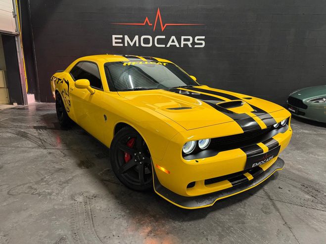 Dodge Challenger SRT HELLCAT 6.2L 707 1ERE MAIN ORIGINE F Jaune de 2018