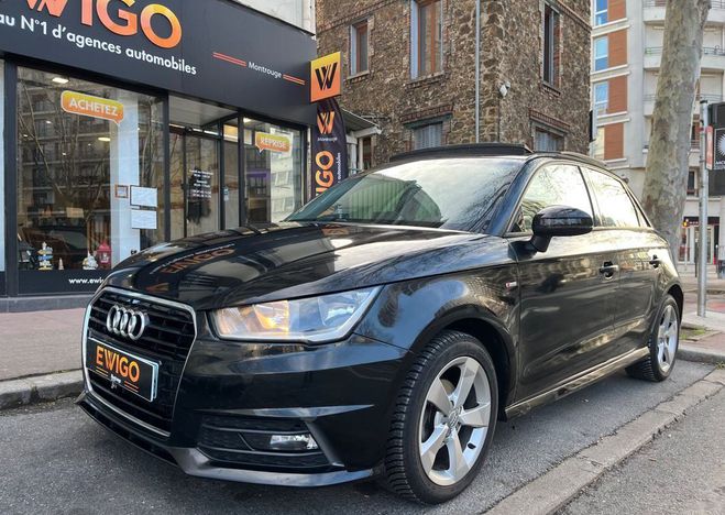 Audi A1 Sportback 1.0 tfsi 95 ultra s-line s-tro Noir de 2017