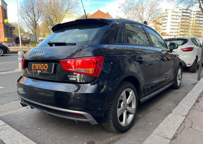 Audi A1 Sportback 1.0 tfsi 95 ultra s-line s-tro Noir de 2017