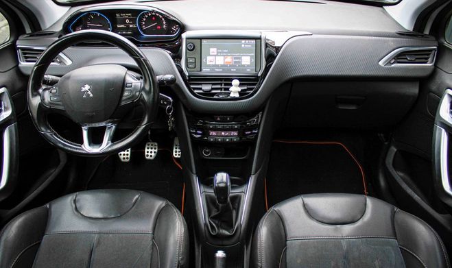 Peugeot 208 1.6 bluehdi 100 ch feline Blanc de 2017