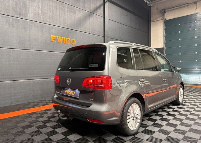 Volkswagen Touran cup 1.6 tdi bluemotion 105ch 7 places at Gris de 2014
