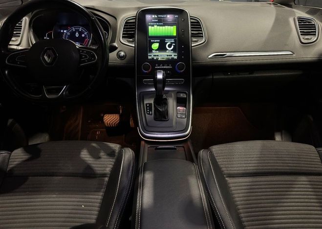 Renault Scenic tce 140ch edc intens affichage tete haut Blanc de 2019