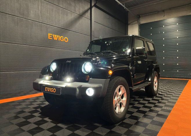 Jeep Wrangler 3.6 v6 285ch sahara awd bva feux longue  Noir de 2013