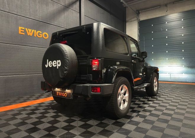 Jeep Wrangler 3.6 v6 285ch sahara awd bva feux longue  Noir de 2013