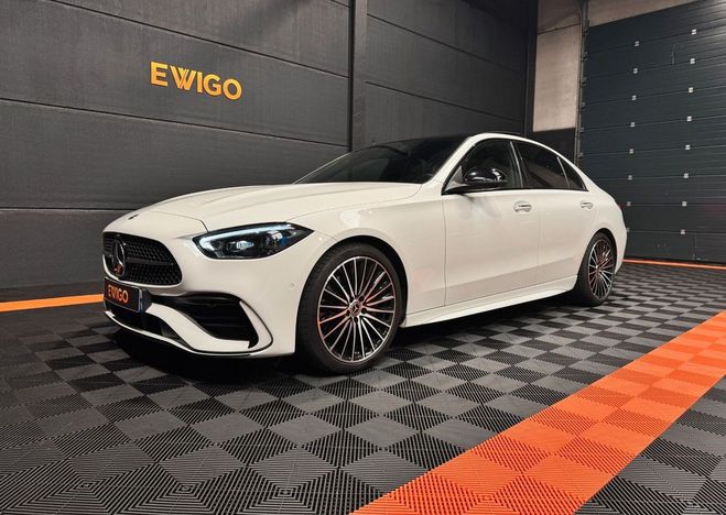 Mercedes Classe C 220 d 2.0 200ch amg line bva9 entretien  Blanc de 2023