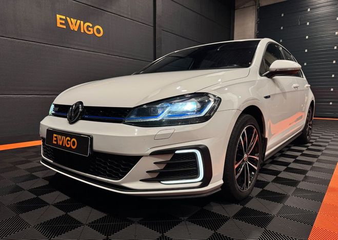 Volkswagen Golf vii gte dsg6 1.4 tsi 204ch hybrid rechar Blanc de 2018