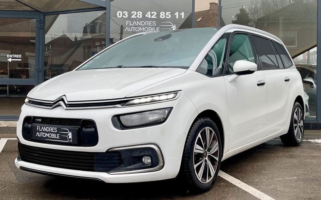 Citroen C4 Picasso Grand SpaceTourer PureTech 130ch S&S Shi Blanc de 2017