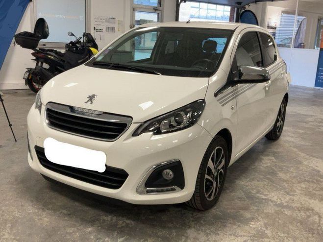 Peugeot 108 VTI 72 COLLECTION BMP5 5P Blanc de 2019