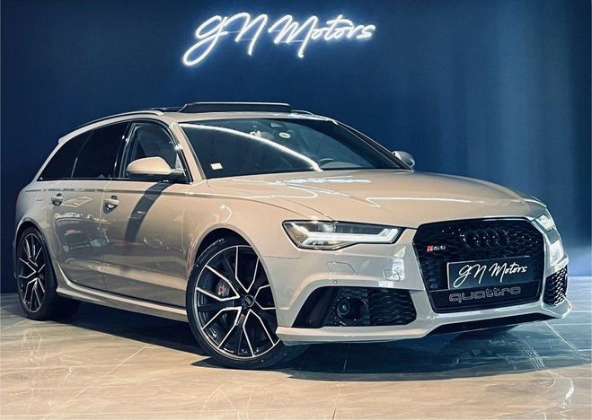 Audi RS6 III (2) AVANT C7 4.0 TFSI 605 PERFORMANC Gris de 2017