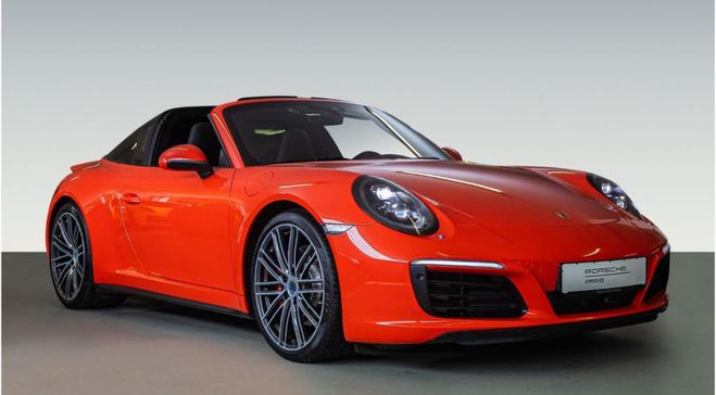 Porsche 911 991.2 targa 4S Orange lave de 2018
