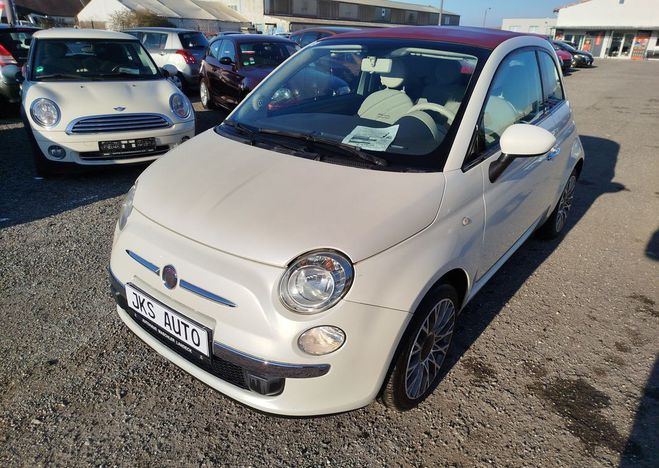 Cliquer pour voir la photo suivante Fiat 500 III CABRIOLET 5001.2 MPi 69 cv Blanc de 2010