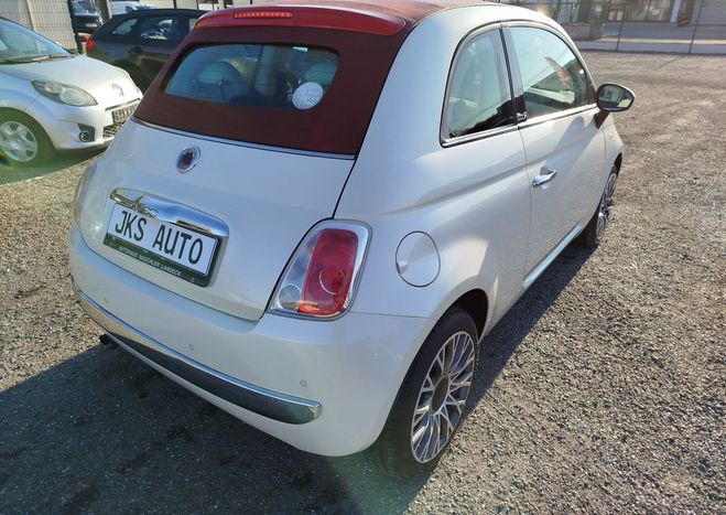Fiat 500 III CABRIOLET 5001.2 MPi 69 cv Blanc de 2010