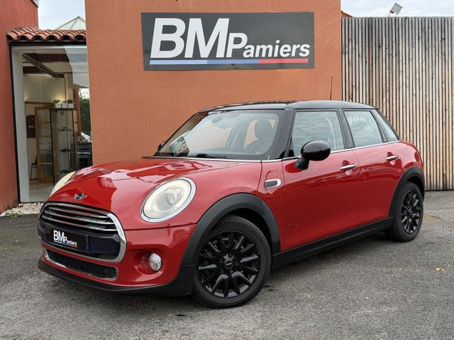 Mini Cooper 5 PORTES D 116CH BUSINESS BVA Rouge de 2016
