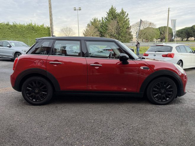 Mini Cooper 5 PORTES D 116CH BUSINESS BVA Rouge de 2016