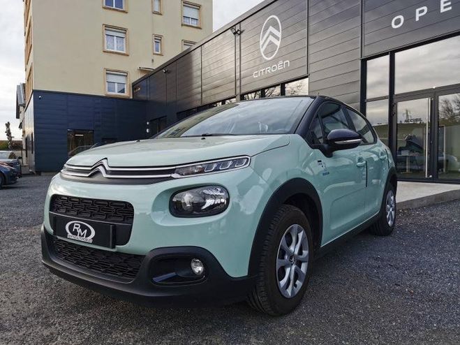 Citroen C3 PureTech 82ch Graphic S&S E6.d Almond Green - Noir Onyx de 2019