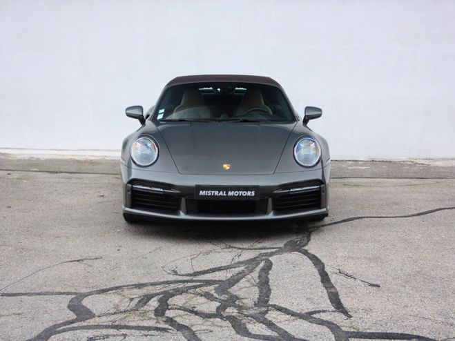 Porsche 911 992.1 Turbo S Cabriolet 650cv PDK8 Gris Qwartz de 2020