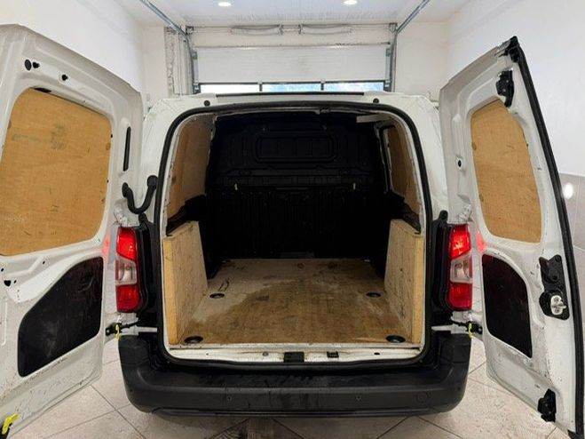 Peugeot Partner fourgon standard 1000 kg bluehdi 100 bvm BLANC de 2022