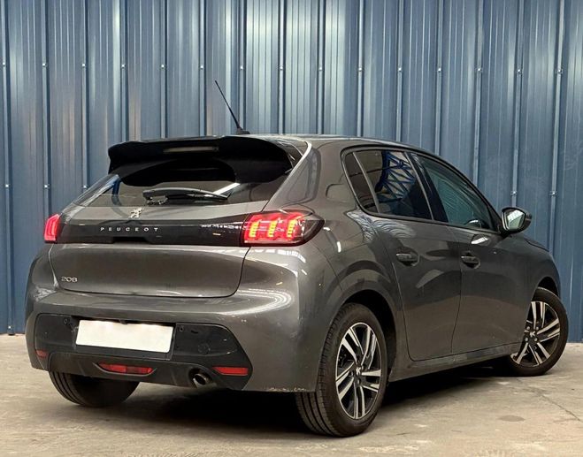Peugeot 208 Boite automatique 100ch - Virtual cockpi Gris de 2021