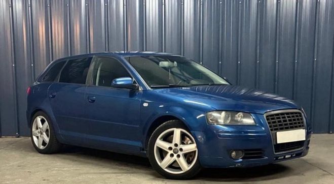 Audi A3 3.2 250 AMBITION LUXE QUATTRO S-TRONIC B Bleu de 2007