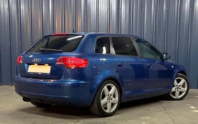 Audi A3 3.2 250 AMBITION LUXE QUATTRO S-TRONIC B Bleu de 2007