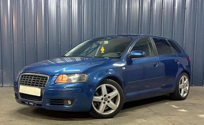 Audi A3 3.2 250 AMBITION LUXE QUATTRO S-TRONIC B Bleu de 2007