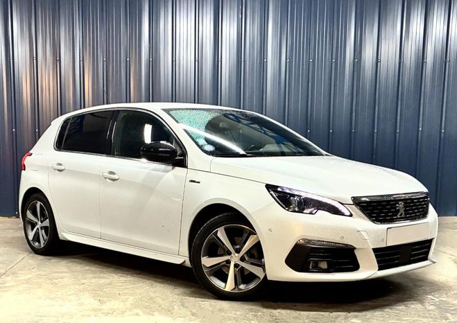 Peugeot 308 GT Line 130ch - Garantie 1 an - Si�ges m Blanc de 2018