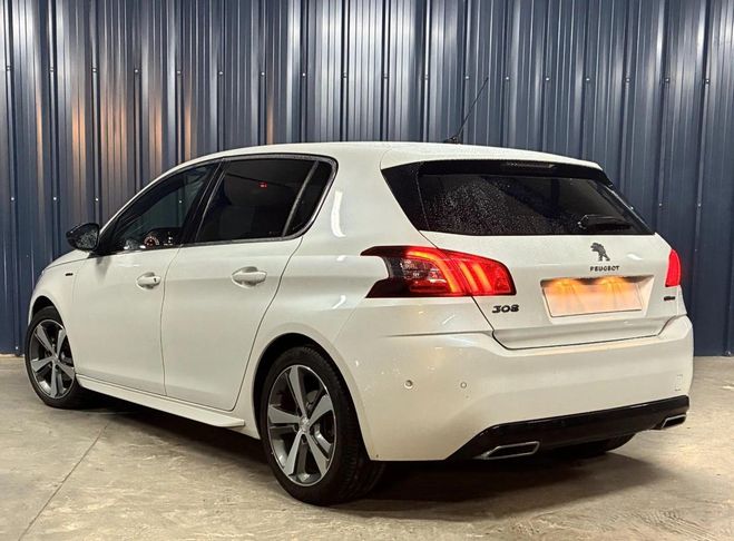 Peugeot 308 GT Line 130ch - Garantie 1 an - Si�ges m Blanc de 2018