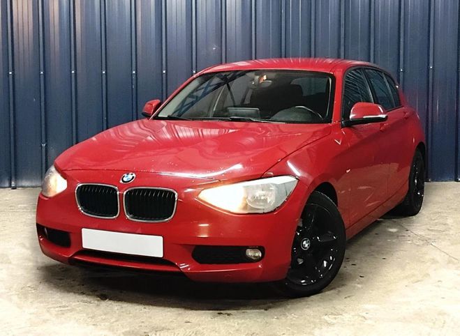 BMW Serie 1 1.6 116 D RED DEVIL - Garantie an -Carpl Rouge de 2014