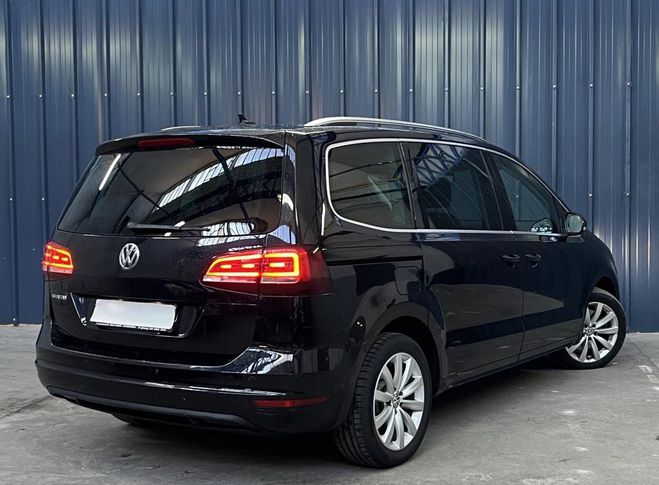 Volkswagen Sharan 2.0 TDI 150 BLUEMOTION CARAT DSG BVA - G Noir de 2017