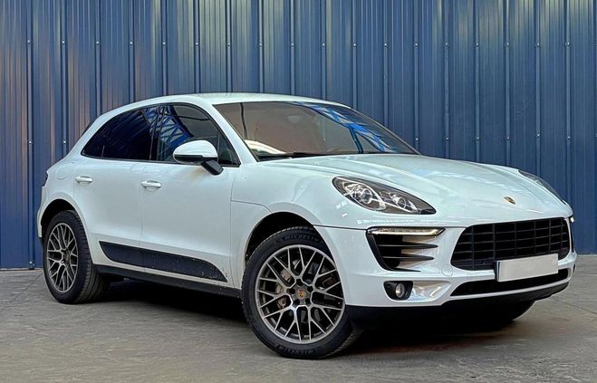 Porsche Macan 3.0 340 S PDK BVA - Garantie 1 An - Suiv Blanc de 2015