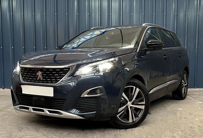 Peugeot 5008 1.2 130ch GT LINE - Garantie 1 An - Cam� Bleu de 2017