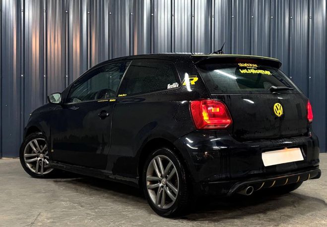 Volkswagen Polo 1.4 TDI 90 BLUEMOTION R-LINE - Garantie  Noir de 2016