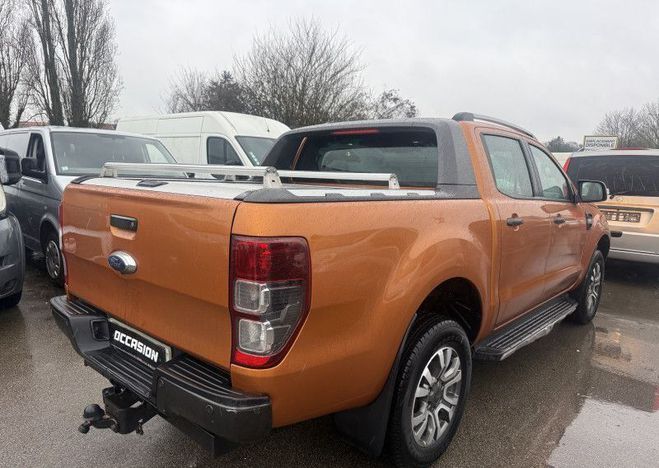 Ford Ranger 3.2 TDCI 200CH DOUBLE CABINE WILDTRAK BV Orange de 2016