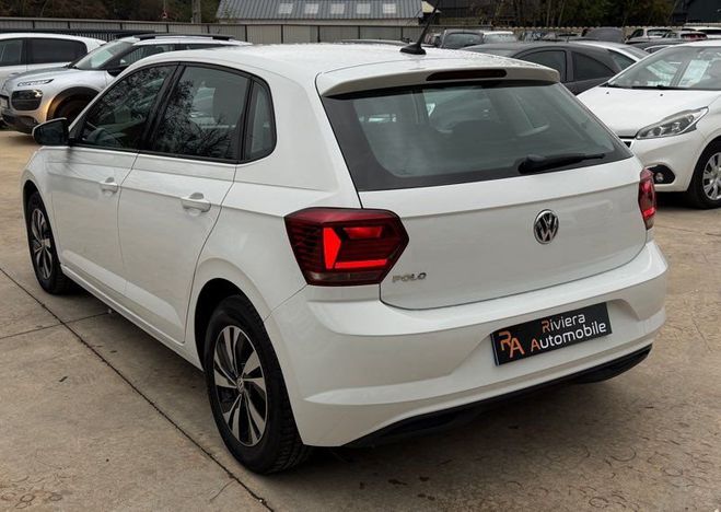 Volkswagen Polo VI 1.6 TDI 95Cv Confortline Led-GPS-Apps Blanc de 2019